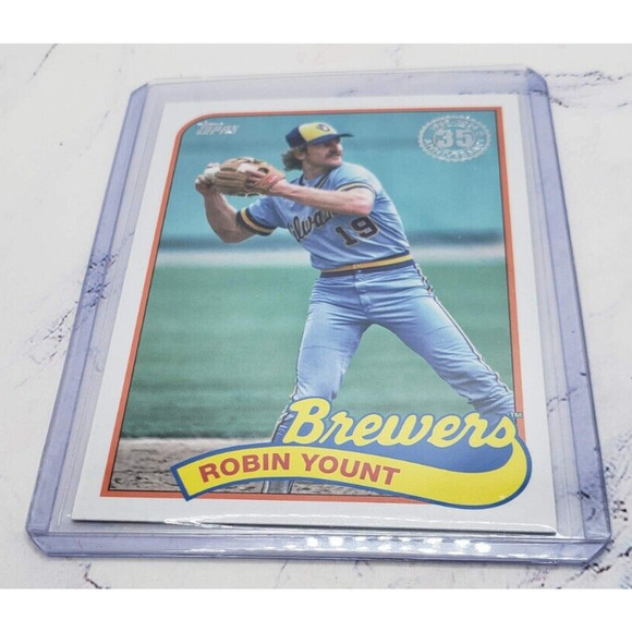 2024 Topps Series 1 Robin Yount 1989 35th Anniversary#89B-55 - Picture 3 of 4